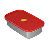 Lunch Box Red Non Pollution Good Sealing Lightweight Easily Clean Bento Box for Workers600ml In Australia - Darrahopens