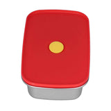 Lunch Box Red Non Pollution Good Sealing Lightweight Easily Clean Bento Box for Workers600ml In Australia - Darrahopens