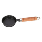 Egg Pan Nonstick Paint Coating Scald Proof Handle Cast Iron Antirust Omelette Pan for Fried Egg Hot Oil