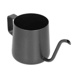250ml Stainless Steel Hanging Ear Coffee Pot Gooseneck Spout Tea Kettle Pour Over Pot Black In Australia - Darrahopens