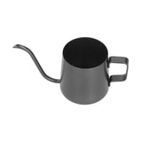 250ml Stainless Steel Hanging Ear Coffee Pot Gooseneck Spout Tea Kettle Pour Over Pot Black