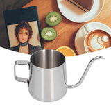 250ml Stainless Steel Hanging Ear Coffee Pot Gooseneck Spout Coffee Tea Pot for Home Office