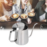 600ml 304 Stainless Steel Coffee Kettle Gooseneck Pour Over Coffee Pot for Home Kitchen