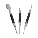 3Pcs/Set Stainless Steel Coffee Latte Needle Latte Art Pen Coffee Decorating Tool for Home