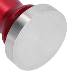 58mm Diameter Coffee Powder Tamper Stainless Steel Coffee Press Hammer Supplies for KitchenRed