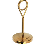 Table Number Holder Stainless Steel Durable Fade Resistant Lightweight Picture Clip for Hotel Restaurant10.5cm Gold In Australia - Darrahopens