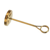 Table Number Holder Stainless Steel Durable Fade Resistant Lightweight Picture Clip for Hotel Restaurant15.5cm Gold
