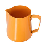 400ml PTFE Pointed Mouth Milk Frothing Jug Stainless Steel Coffee Jug for Home KitchenOrange In Australia - Darrahopens