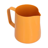 400ml PTFE Pointed Mouth Milk Frothing Jug Stainless Steel Coffee Jug for Home KitchenOrange In Australia - Darrahopens