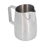 400ml 304 Stainless Steel Coffee Jug Oblique Mouth Milk Frothing Jug for Home Kitchen