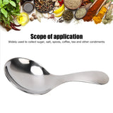 Stainless Steel Scoop Multifunctional Short Handle Ice Cream Sugar Tea Salt Coffee Spoon