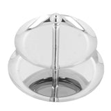 Fruit Tray Stainless Steel 2 Layers Multifunctional Durable Self Service Cupcake Stand for Home Hotel In Australia - Darrahopens