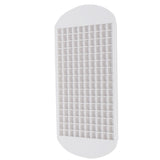 160 Grid Ice Tray Square Flexible Silicone High Temperature Resistant Mini Ice Cube Mold for Home RestaurantWhite