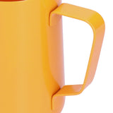 600ml Stainless Steel Frothing Pitcher Milk Coffee Frothing Jug with Pointed Spout for HomeOrange