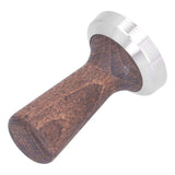 58mm Tamper Tool Black Walnut 304 Stainless Steel Portable Coffee Tamper for Home Coffee Shop In Australia - Darrahopens