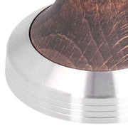 58mm Tamper Tool Black Walnut 304 Stainless Steel Portable Coffee Tamper for Home Coffee Shop