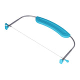 304 Stainless Steel Cake Leveler Adjustable Wire Cake Cutter with Handle and Scale DIY Baking Tool for Kitchen(29449)Sapphire Cake Leveler In Australia - Darrahopens