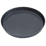 9in Bakeware Carbon Steel Baking Pan with Movable Chassis and Wavy Edge Nonstick Black for Family Baking9in Movable Chassis Pie Pan In Australia - Darrahopens