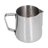 400ml Stainless Steel Frothing Cup Pointed Spout Coffee Art Pitcher Milk Steaming Jug with Scale In Australia - Darrahopens