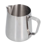 400ml Stainless Steel Frothing Cup Pointed Spout Coffee Art Pitcher Milk Steaming Jug with Scale In Australia - Darrahopens
