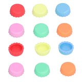Silicone Beer Bottle Caps Reusable Round Glass Bottle Stopper Kitchen Gadgets for Home Restaurant