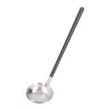 26CM Stainless Steel Round Spoon Hot Pot Ladle Dinnerware for Home Kitchen Restaurant HotelSoup Spoon In Australia - Darrahopens