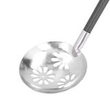 26CM Stainless Steel Round Spoon Hot Pot Ladle Dinnerware for Home Kitchen Restaurant HotelColander