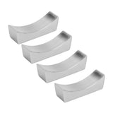 4Pcs Stainless Steel Chopstick Rest Boat Shape Chopstick Spoon Knife Fork Cutlery Holder