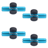 10Pcs Food Clip ABS Chip Bag Clip Good Sealing and Multifunction Non Slip Clip for Kitchen BlueSmall In Australia - Darrahopens
