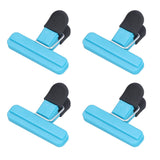 10Pcs Food Clip ABS Chip Bag Clip Good Sealing and Multifunction Non Slip Clip for Kitchen BlueSmall