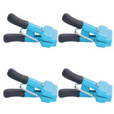 10Pcs Food Clip ABS Chip Bag Clip Good Sealing and Multifunction Non Slip Clip for Kitchen BlueLarge