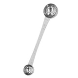 Coffee Scoop with Scale Length Double End Measuring Spoon Stainless Steel Tablespoon Seasoning Spoon