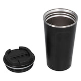 510ml Coffee Cup Double Wall Stainless Steel Insulated Coffee Mug Portable Vacuum Cup for Car Travel Black