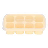 8 Grid Ice Cube Tray with Lid Food Grade Household Ice Cube Mold for Home KitchenYellow In Australia - Darrahopens