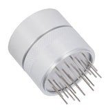 Coffee Needle Distributor with Base Effective Dispersion Rust Resistant Stainless Steel Hand Coffee Stirrer Silver 58mm/2.3in
