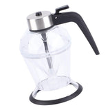 Diamond Honey Bottle Press Type Transparent Glass 200ml Handheld Oil Dispenser for Soy Sauce In Australia - Darrahopens