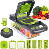 Vegetable Chopper 15 in 1 Vegetable Cutter Household Potato Chopper Radish Grater for Kitchen In Australia - Darrahopens