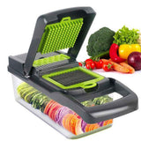 Vegetable Chopper 15 in 1 Vegetable Cutter Household Potato Chopper Radish Grater for Kitchen In Australia - Darrahopens