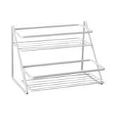 Kitchen Countertop Storage Rack Space Saving Multifunctional 2 Tiers Spice Toiletries Makeup Counter Standing Shelf White