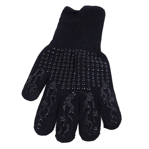 Heat Resistant Cooking Gloves Non Slip Reversible Use Polyester Cotton Lining Oven Glove for Grilling Barbecue Cooking In Australia - Darrahopens