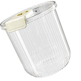Rice Container Clear Rice Storage Bin Airtight Rice Bucket for Dry Food Grain Flour Soybean Kitchen Pantry Countertop 11kg 27.5x31x20cm / 10.8x12.2x7.9in In Australia - Darrahopens