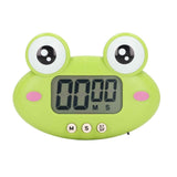 Cartoon Digital Timer ABS Portable Lightweight Simple To Use Cute Cartoon Timer for Kitchen Cooking Green Frog In Australia - Darrahopens