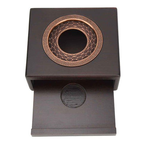 Bamboo Teapot Warmer Rapid Heating Traditional Save Energy Bamboo Tea Warmer Base for Teaware Accessories In Australia - Darrahopens