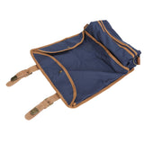 Bartending Tool Bag Portable Large Capacity Stylish Adjustable Shoulder Strap Bartender Kit Bag for Camping Parties Blue