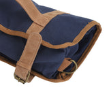 Bartending Tool Bag Portable Large Capacity Stylish Adjustable Shoulder Strap Bartender Kit Bag for Camping Parties Blue