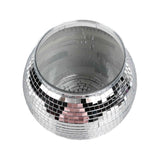 Disco Ball Ice Bucket Plastic Large Capacity Party Drink Bucket for Beer Cocktail Wine Silver In Australia - Darrahopens