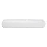 Plastic Wrap Dispenser with Slide Cutter Smooth Cutting Adjustable Reusable Cling Film Dispenser for Tin Foil S 37x6.5cm