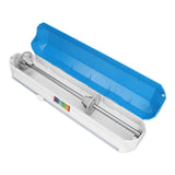 Plastic Wrap Dispenser with Slide Cutter Smooth Cutting Adjustable Reusable Cling Film Dispenser for Tin Foil L 38x9.8cm In Australia - Darrahopens
