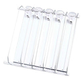 Drink Organizer for Fridge Spring Loaded Adjustable Push Rod Slide Rail Soda Can Dispenser for Beer Beverages 38cm White In Australia - Darrahopens