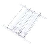 38cm Drink Organizer for Fridge Automatic Pusher Glide 12oz 16oz 20oz Soda Dispenser for Fridge Width Adjustable E Shaped 38cm White In Australia - Darrahopens